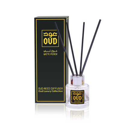 White Peach Reed Diffuser