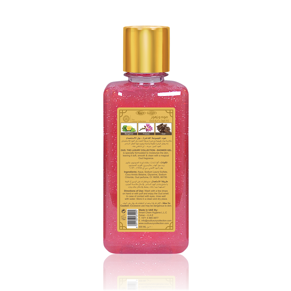 Oud & Flowers Shower Gel 300ml