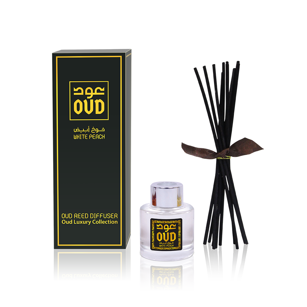 White Peach Reed Diffuser