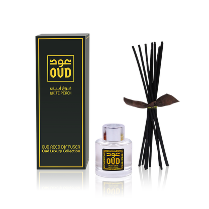 White Peach Reed Diffuser