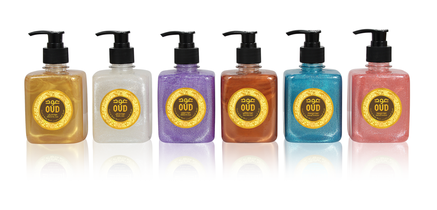 Oud Hand & Body Wash (300ml) 6 Scents Collection