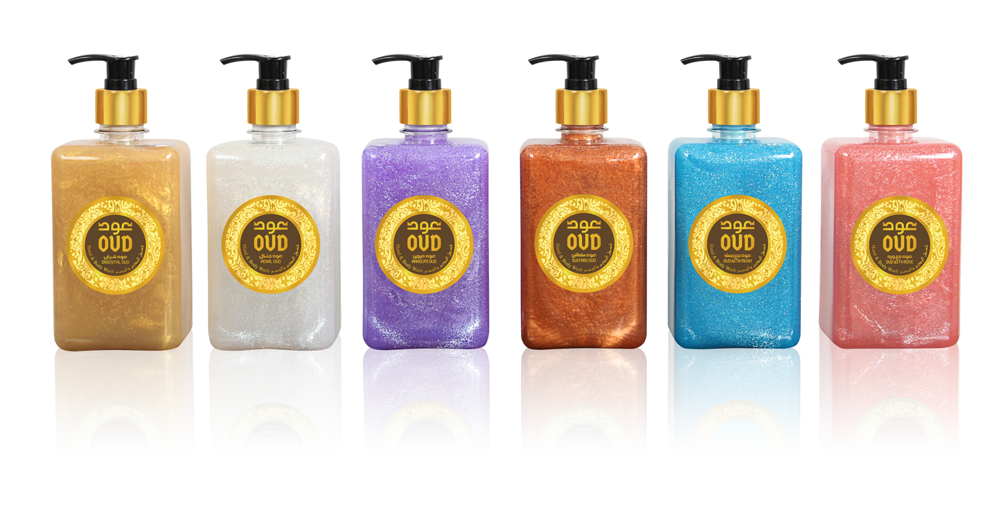 Oud Hand & Body Wash (500ml) 8 Scents Collection