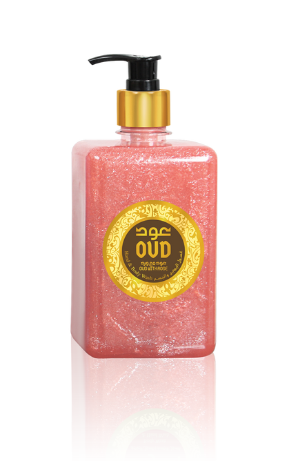 Oud Hand & Body Wash (500ml) 8 Scents Collection