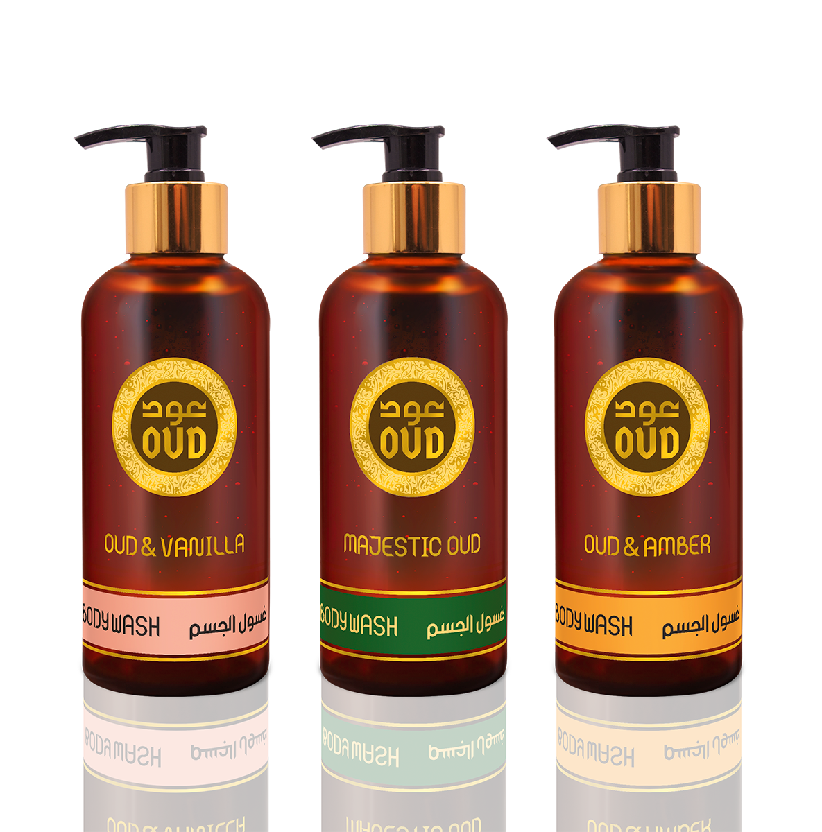 300ML Oud Premium Body Wash - Oud & Vanilla