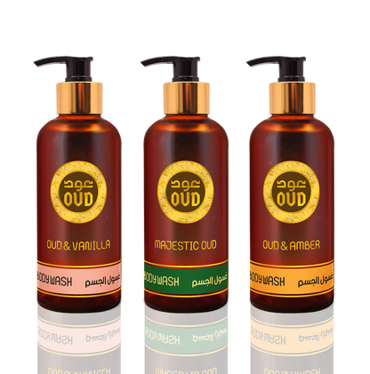 300ML Oud Premium Body Wash - Oud & Vanilla